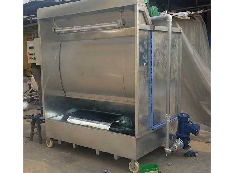 带喷淋的水帘柜