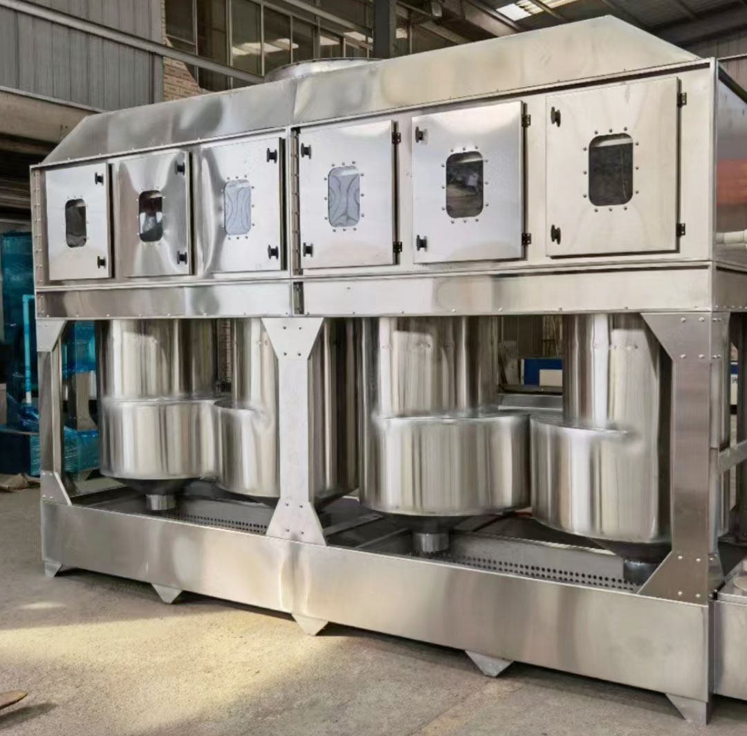 气旋塔制作完成 气旋塔制作完成